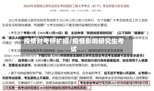 疫情对考研扩招/疫情影响研究生考试-第3张图片