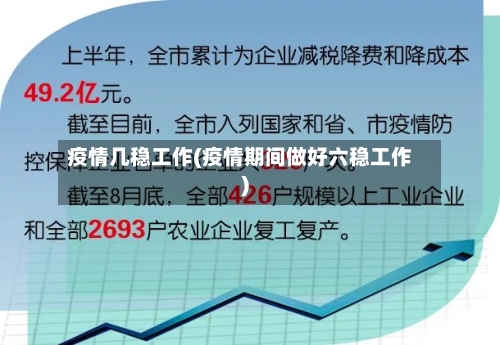 疫情几稳工作(疫情期间做好六稳工作)-第3张图片