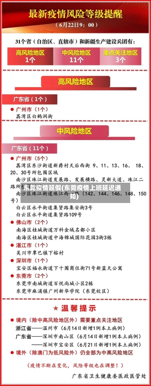 东莞疫情延假(东莞疫情上班延迟通知)