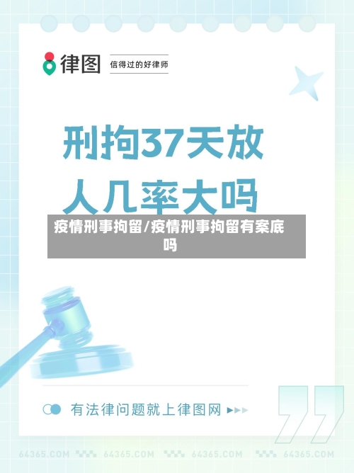 疫情刑事拘留/疫情刑事拘留有案底吗