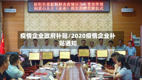 疫情企业政府补贴/2020疫情企业补贴通知-第3张图片