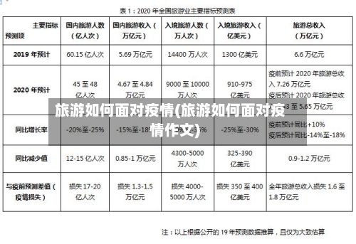 旅游如何面对疫情(旅游如何面对疫情作文)-第3张图片