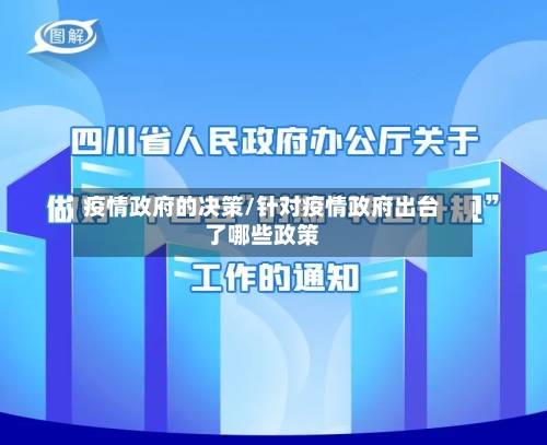 疫情政府的决策/针对疫情政府出台了哪些政策