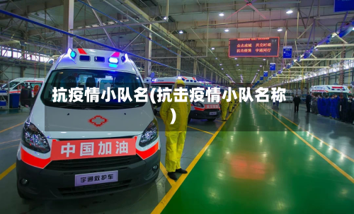 抗疫情小队名(抗击疫情小队名称)-第3张图片