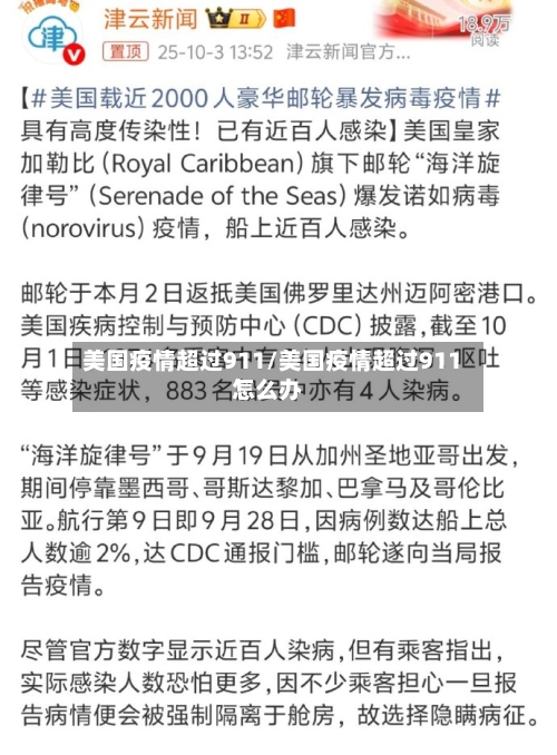 美国疫情超过911/美国疫情超过911怎么办-第2张图片