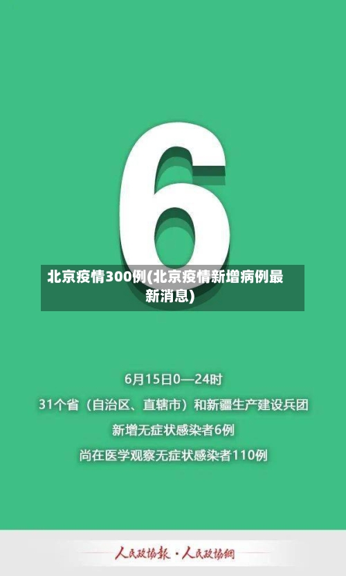 北京疫情300例(北京疫情新增病例最新消息)