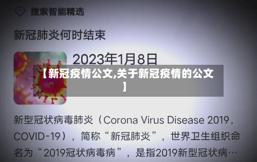 【新冠疫情公文,关于新冠疫情的公文】-第2张图片