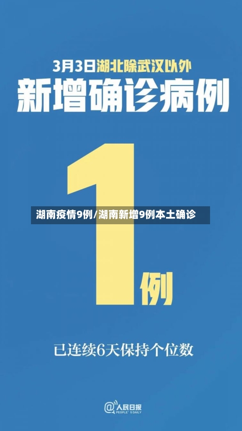 湖南疫情9例/湖南新增9例本土确诊-第3张图片