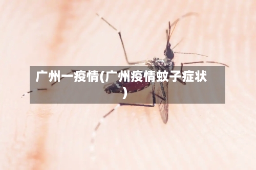 广州一疫情(广州疫情蚊子症状)