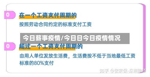 今日薪事疫情/今日日今日疫情情况