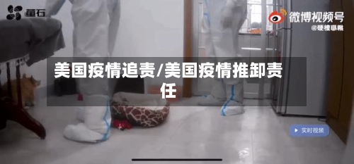 美国疫情追责/美国疫情推卸责任-第3张图片