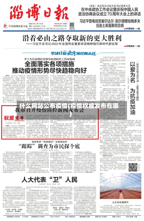 什么网站公布疫情(疫情权威发布在哪)