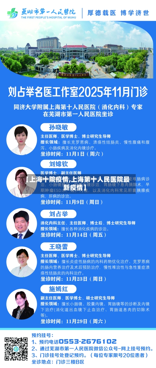 【上海十院疫情,上海第十人民医院最新疫情】