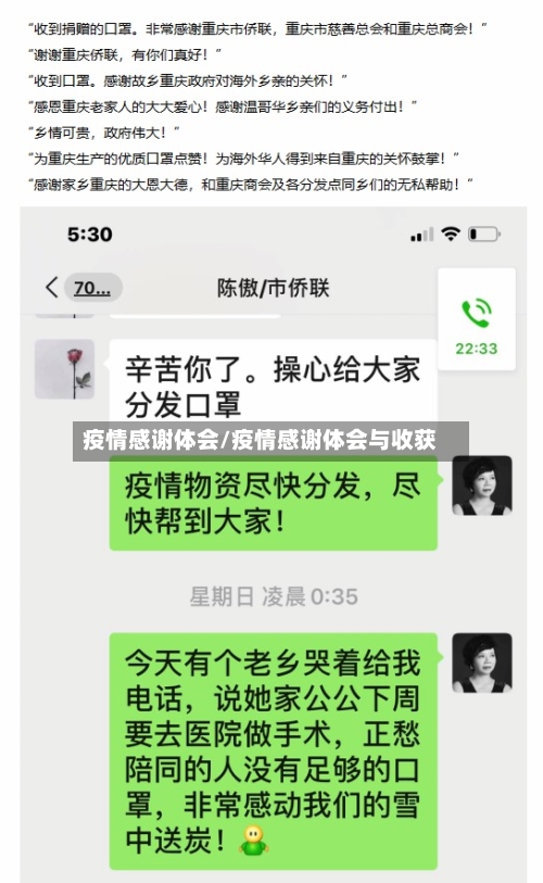 疫情感谢体会/疫情感谢体会与收获-第2张图片