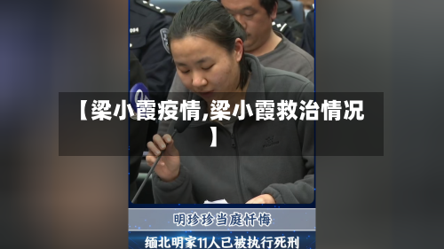 【梁小霞疫情,梁小霞救治情况】-第2张图片