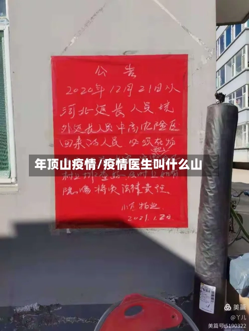 年顶山疫情/疫情医生叫什么山-第2张图片