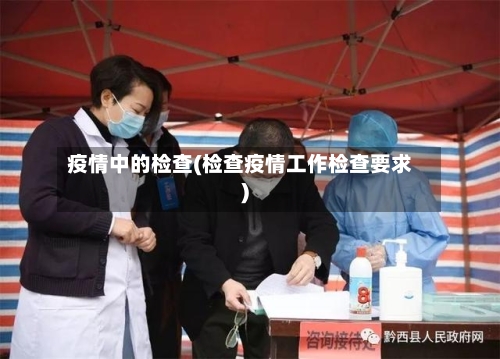疫情中的检查(检查疫情工作检查要求)-第2张图片