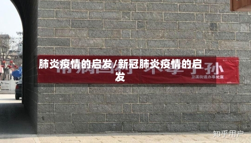 肺炎疫情的启发/新冠肺炎疫情的启发