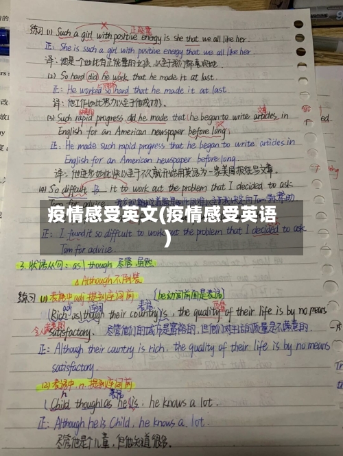 疫情感受英文(疫情感受英语)-第2张图片