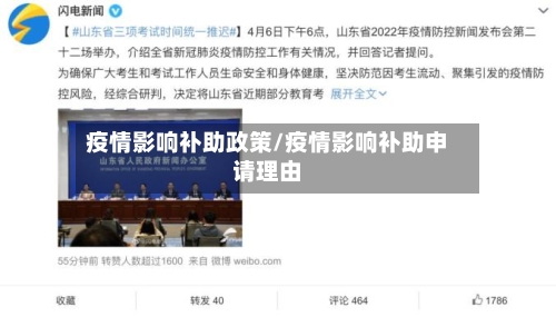 疫情影响补助政策/疫情影响补助申请理由