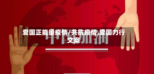 爱国正能量疫情/共抗疫情,爱国力行文案-第2张图片