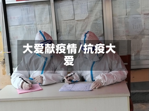 大爱献疫情/抗疫大爱